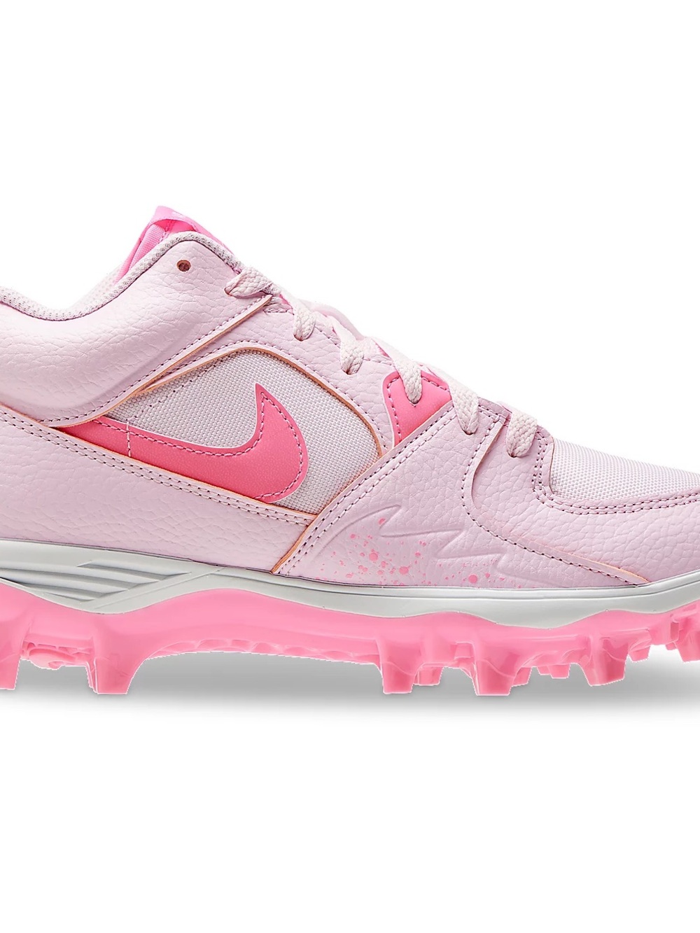 Mens SZ 11 Nike Jordan Stadium 90 Low TD Football Cleats Pink Foam HQ0210-600